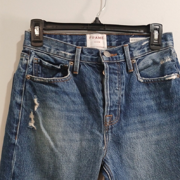 Frame Women's Blue Jeans, Gentle Used, Sz 26 - Picture 2 of 10